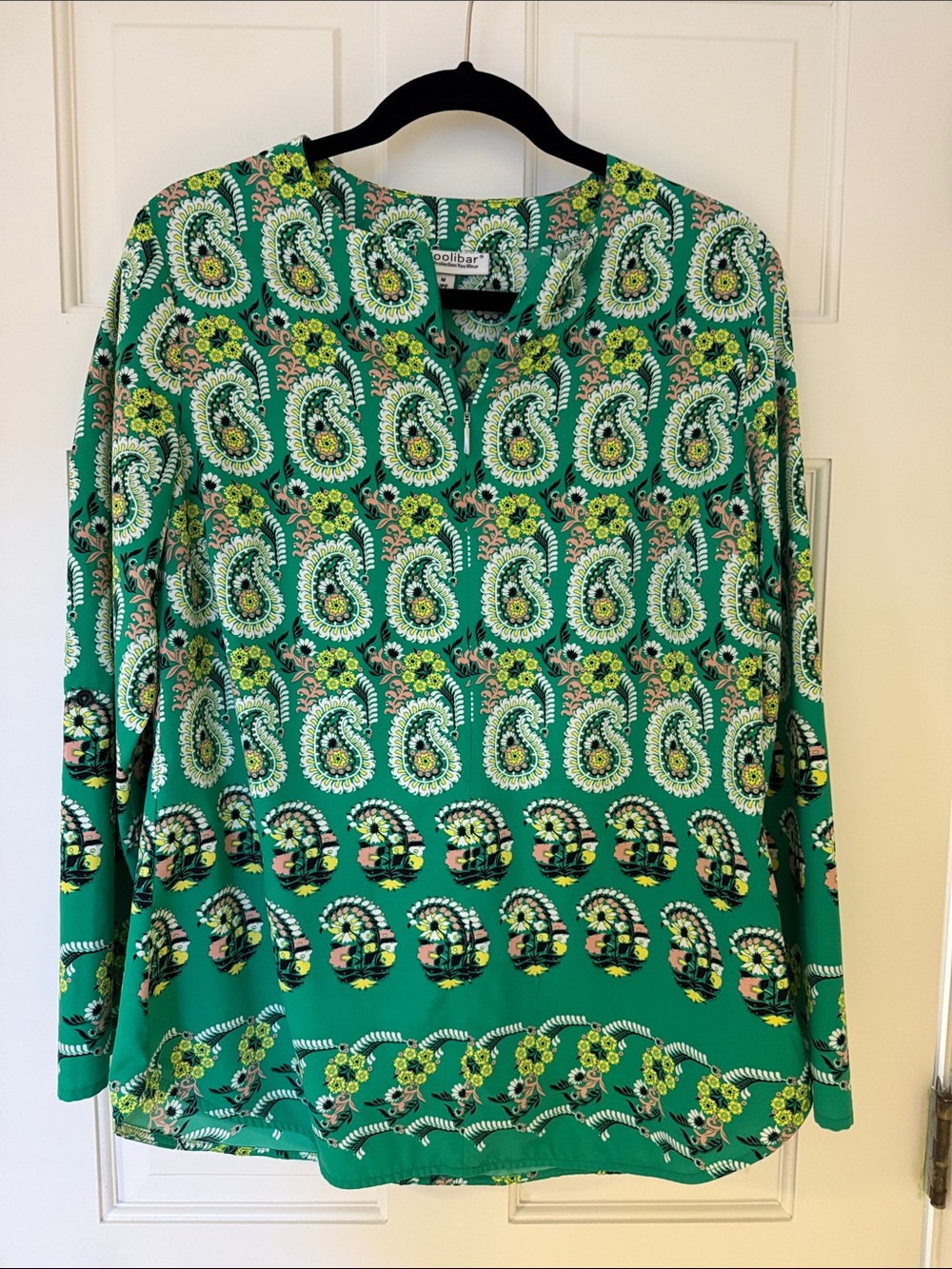 Coolibar Green Paisley Print Tunic